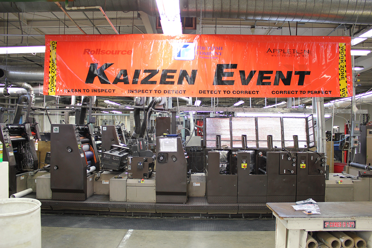 Kaizen Event Press 600
